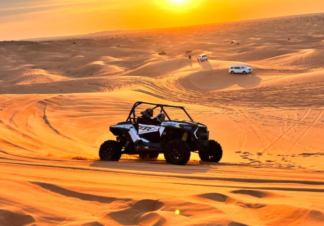 Dune Buggy in Red Sand Desert – RZR 1000cc Self-Drive 2-Seater & 4-Seater buggy
